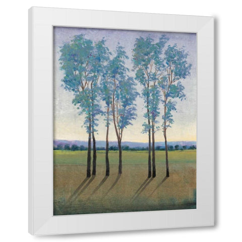 Acreage I White Modern Wood Framed Art Print by OToole, Tim