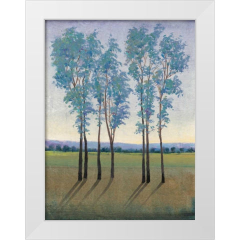 Acreage I White Modern Wood Framed Art Print by OToole, Tim