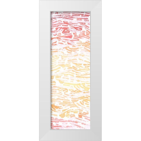 2-Up Summertime River Rocks II White Modern Wood Framed Art Print by Popp, Grace