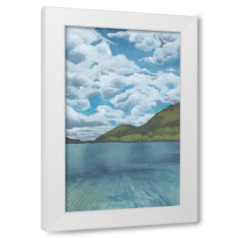 North Adams I White Modern Wood Framed Art Print by Popp, Grace