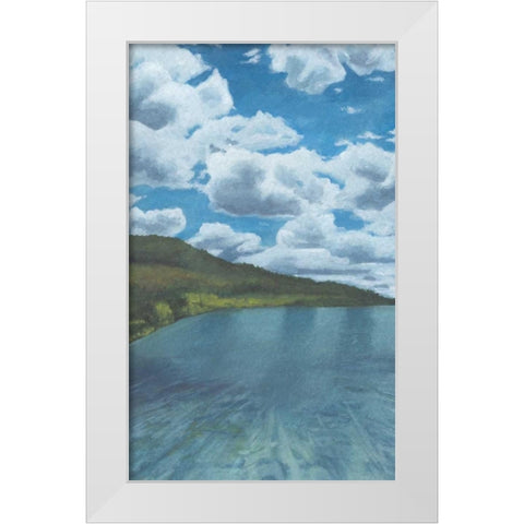 North Adams II White Modern Wood Framed Art Print by Popp, Grace