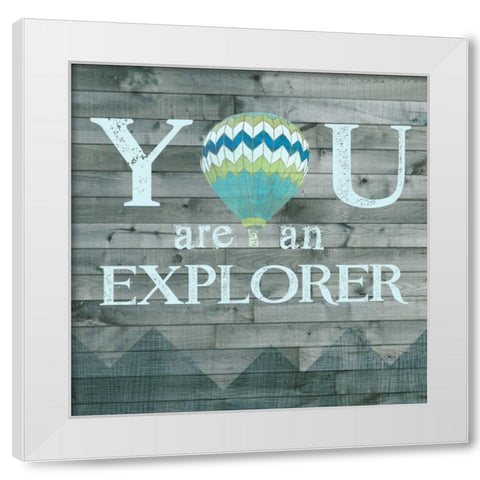 Inspired Youth V White Modern Wood Framed Art Print by Popp, Grace