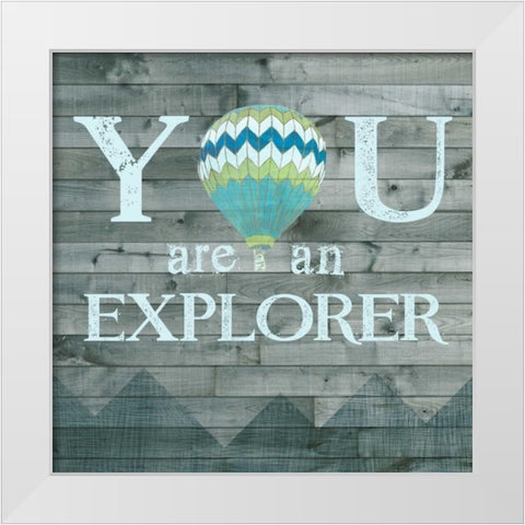 Inspired Youth V White Modern Wood Framed Art Print by Popp, Grace