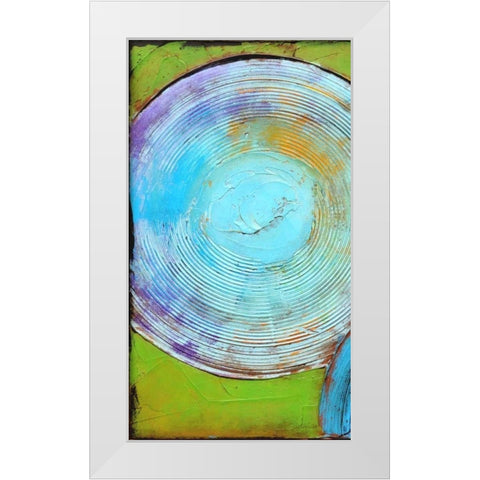 Spring Congo I White Modern Wood Framed Art Print by Ashley, Erin