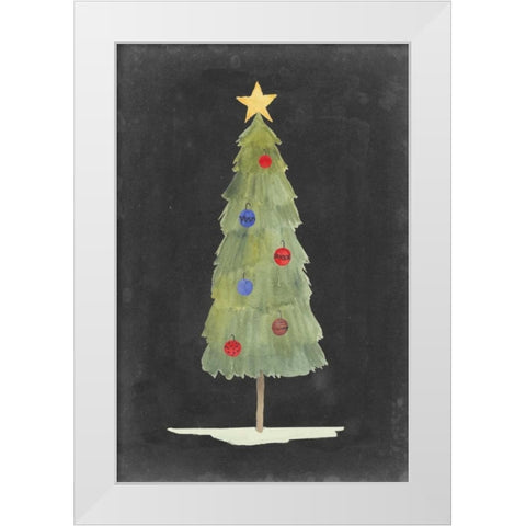 Christmas Glow II White Modern Wood Framed Art Print by Popp, Grace