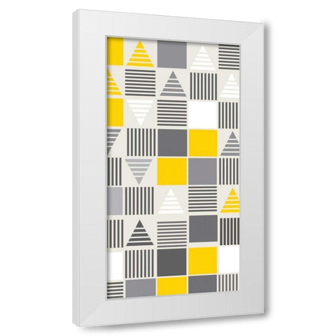 View From Above I White Modern Wood Framed Art Print by Ketchum, Nicole