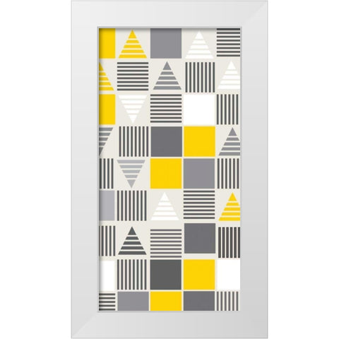 View From Above I White Modern Wood Framed Art Print by Ketchum, Nicole