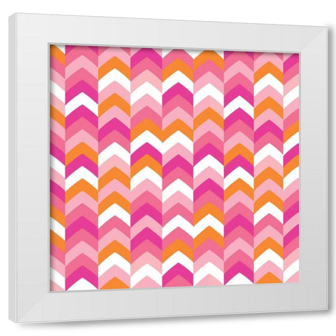 Arrows I White Modern Wood Framed Art Print by Ketchum, Nicole