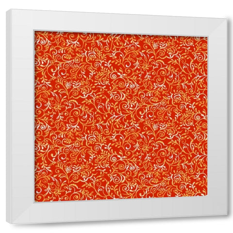 Lirico I White Modern Wood Framed Art Print by Hoffman, Katia