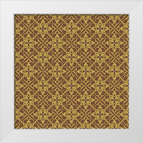 Sheer Romance Foulard I White Modern Wood Framed Art Print by Hoffman, Katia