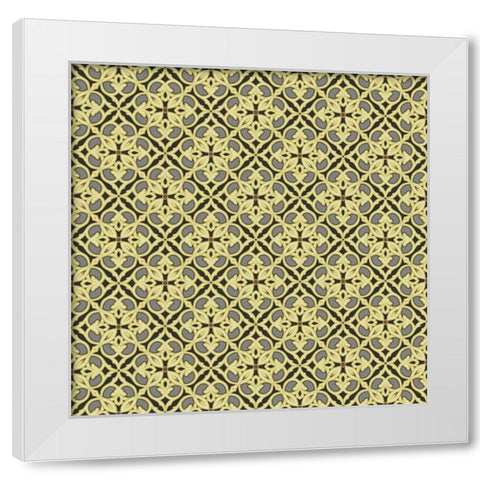Sheer Romance Foulard II White Modern Wood Framed Art Print by Hoffman, Katia