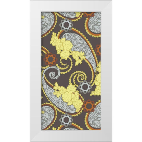 Sheer Romance Lace I White Modern Wood Framed Art Print by Hoffman, Katia