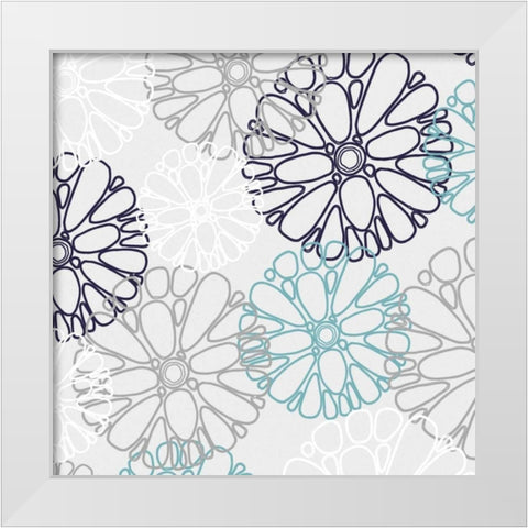 Kerela Wedding IV White Modern Wood Framed Art Print by Benyon, Ali