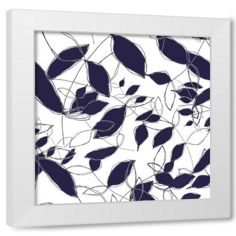 Kerela Wedding V White Modern Wood Framed Art Print by Benyon, Ali