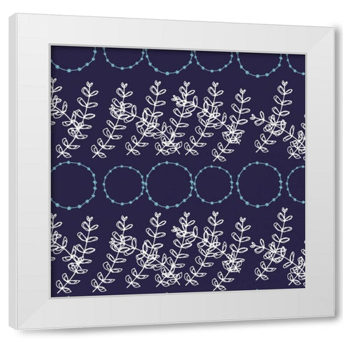 Kerela Wedding VIII White Modern Wood Framed Art Print by Benyon, Ali