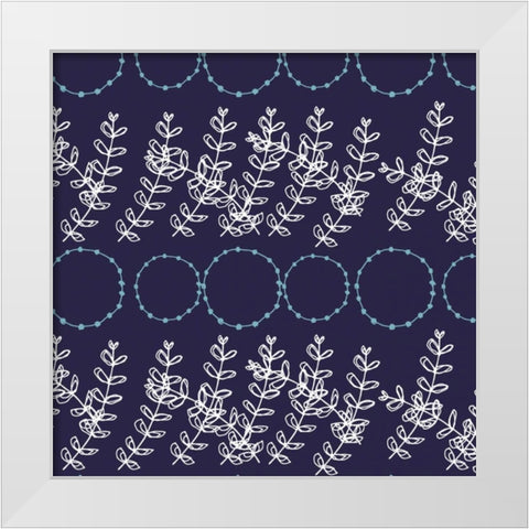 Kerela Wedding VIII White Modern Wood Framed Art Print by Benyon, Ali