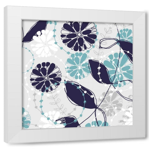 Kerela Wedding IX White Modern Wood Framed Art Print by Benyon, Ali