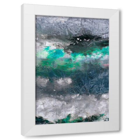 Gravity IV White Modern Wood Framed Art Print by Butler, John