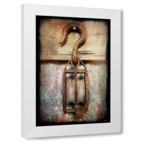 Block and Tackle I White Modern Wood Framed Art Print by Butler, John