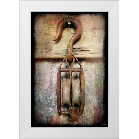 Block and Tackle I White Modern Wood Framed Art Print by Butler, John