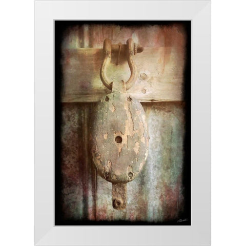Block and Tackle III White Modern Wood Framed Art Print by Butler, John