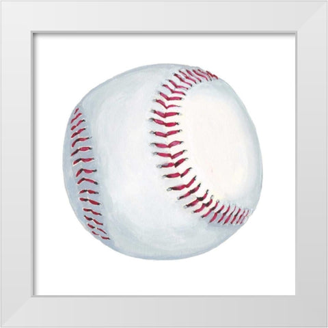 Sporting II White Modern Wood Framed Art Print by McCavitt, Naomi