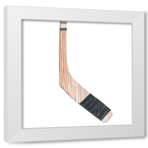 Sporting III White Modern Wood Framed Art Print by McCavitt, Naomi