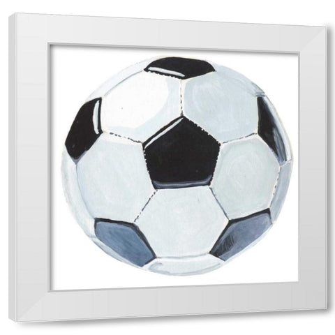 Sporting VI White Modern Wood Framed Art Print by McCavitt, Naomi