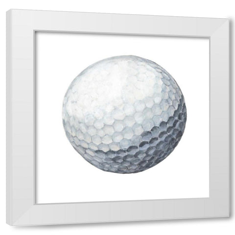 Sporting XI White Modern Wood Framed Art Print by McCavitt, Naomi