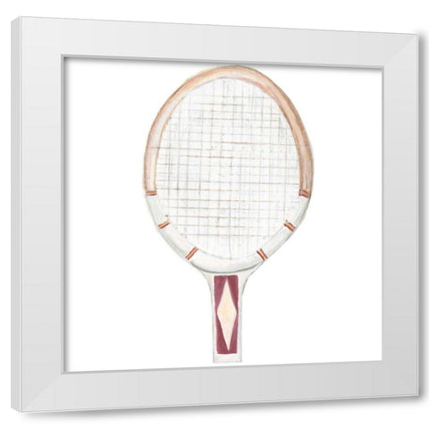 Sporting XII White Modern Wood Framed Art Print by McCavitt, Naomi