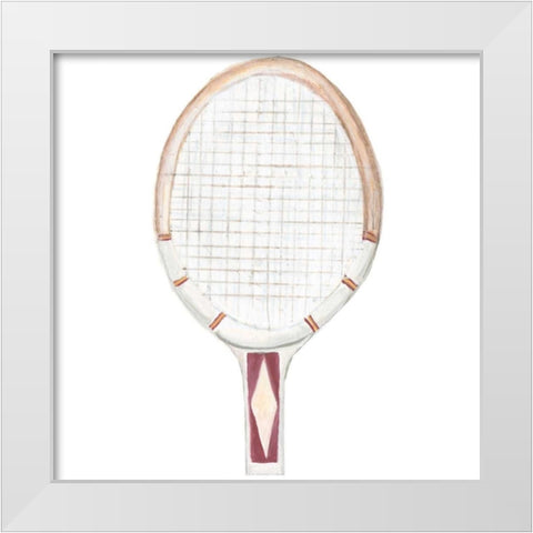 Sporting XII White Modern Wood Framed Art Print by McCavitt, Naomi