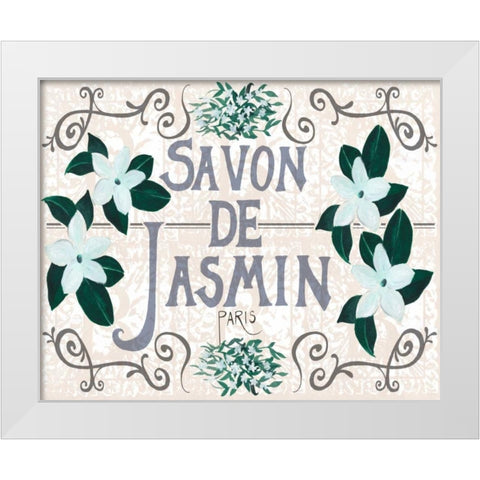 Vintage Soap Design II White Modern Wood Framed Art Print by Popp, Grace