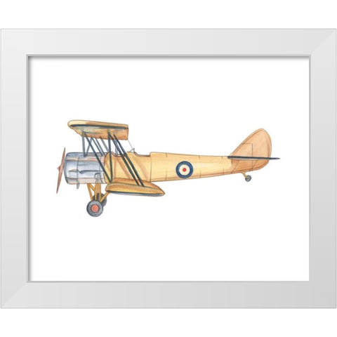 Clear Skies III White Modern Wood Framed Art Print by Harper, Ethan