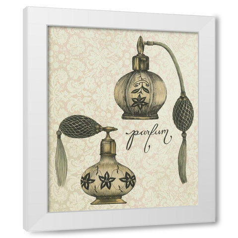 Antique Toilette VI White Modern Wood Framed Art Print by Popp, Grace