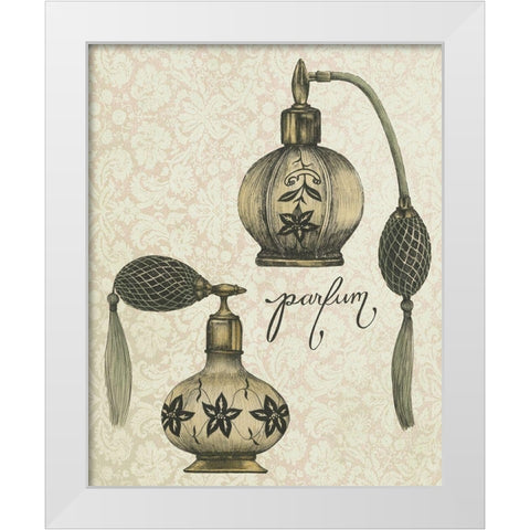 Antique Toilette VI White Modern Wood Framed Art Print by Popp, Grace