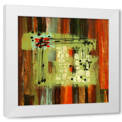 The Source II White Modern Wood Framed Art Print by Orlov, Irena