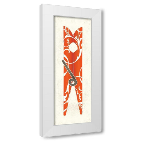 Pinned I 2-Up White Modern Wood Framed Art Print by Pied Piper Creative