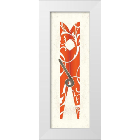 Pinned I 2-Up White Modern Wood Framed Art Print by Pied Piper Creative