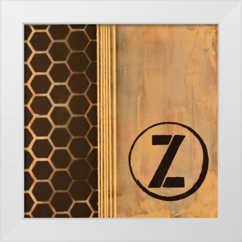 Typewriter Tread II White Modern Wood Framed Art Print by Avondet, Natalie