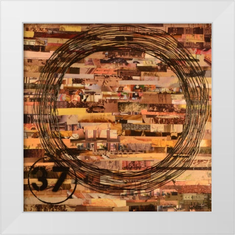 Corporate Life I White Modern Wood Framed Art Print by Avondet, Natalie