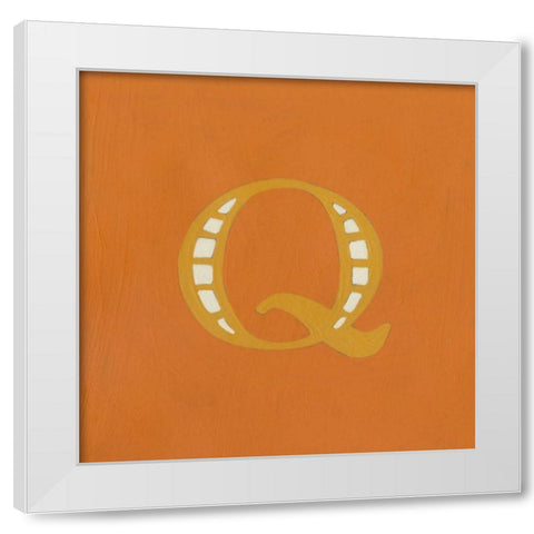 Luciens Q 6-Up White Modern Wood Framed Art Print by Zarris, Chariklia