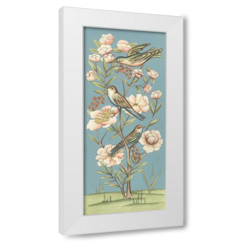 Pastel Chinoiserie II 2-Up White Modern Wood Framed Art Print by Zarris, Chariklia