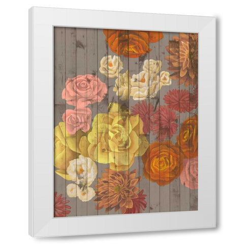 Danza del Sol II White Modern Wood Framed Art Print by Popp, Grace