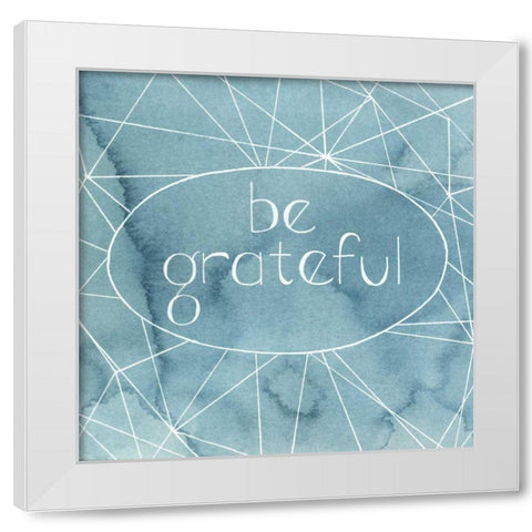 Inspired Watercolors IV White Modern Wood Framed Art Print by Popp, Grace