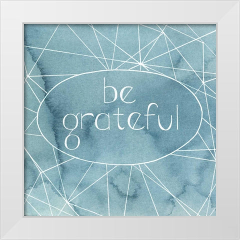 Inspired Watercolors IV White Modern Wood Framed Art Print by Popp, Grace