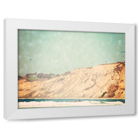 West Coast III White Modern Wood Framed Art Print by Coomes, Sylvia