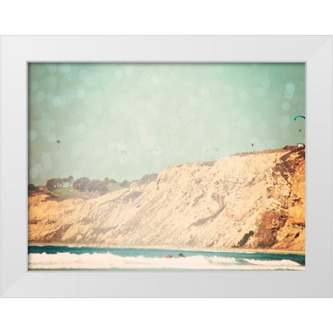 West Coast III White Modern Wood Framed Art Print by Coomes, Sylvia