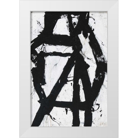 Ace of Spades I White Modern Wood Framed Art Print by Ashley, Erin