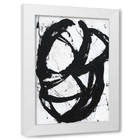 Ace of Spades II White Modern Wood Framed Art Print by Ashley, Erin