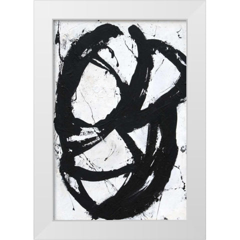 Ace of Spades II White Modern Wood Framed Art Print by Ashley, Erin